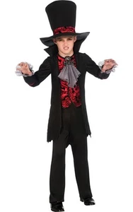 Rubie's Official Halloween Vampire Lord Costume, Boys Dress Up VAMPIRE LORD L - Picture 1 of 4