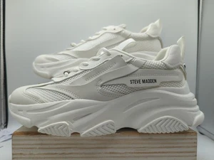 Steve Madden Women's Possession Chunky Trainers Brand New UK 5 Ax80 Reduced  - Picture 1 of 16