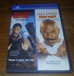 Metro and Holy Man Eddie Murphy - 2 Pack (DVD, 2008) Double Feature Set - Imagen 1 de 5