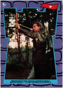 1991 Topps Robin Hood: Prince of Thieves Trading Sticker Card #7 - Picture 1 of 2