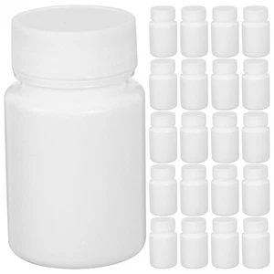  Contenitore per compresse 100 pezzi bottiglie vuote medicinali mini pillola portatile - Foto 1 di 9