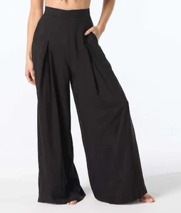 Vince Camuto Schwimmen weites Bein Hose Damen Large Cover Up Baggy fließend Boho - Bild 1 von 12