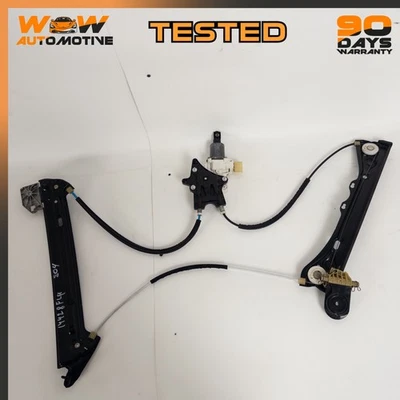 14-18 BMW F32 428I 430I 440I REGULADOR VENTANA DELANTERA IZQUIERDA MONTAJE MOTOR OEM Foto 1 de 4