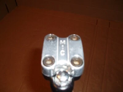 OLD SCHOOL BMX HI-TEM STEM / NECK M.I.C. STAMPED 83 cr-mo 1'' - Image 1 of 4