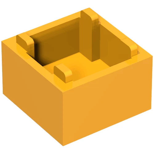 10x LEGO® Part 35700 - Container, Box 2 x 2 x 1 - Top Opening with Flat Inner - Bild 1 von 1