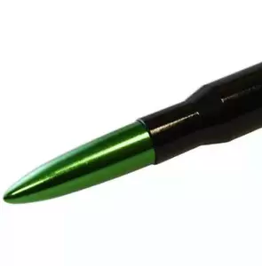 Green Tip Replacement for VMS Racing 50 Caliber Bullet Antenna - Foto 1 di 1