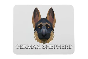 Duitse herder geometrische onderlegger Art-Dog - Afbeelding 1 van 4