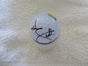 Adam Scott autographed signed autograph official Masters Titleist golf ball JSA - Picture 1 of 1