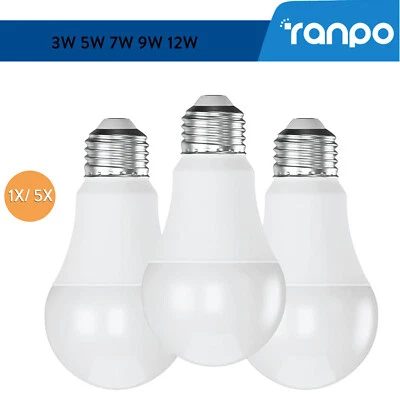 E27 Led Light Bulb 3W 5W 7W 9W 12W 15W 85-265V 5730Smd Chandeliers Energy Saving - Image 1 of 4