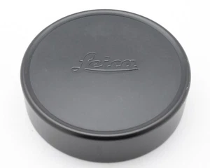Leica 73mm Black Logo Metal Front Push-On Lens Cap (#16332) - Picture 1 of 4