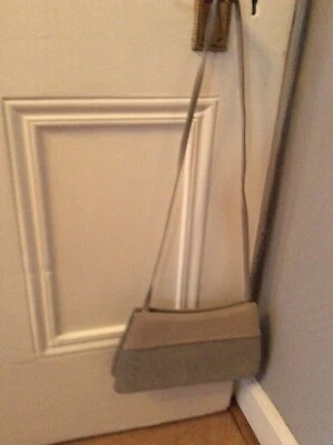 Jacques Vert Beige Light Green Mole Skin Bag - Image 1 of 3