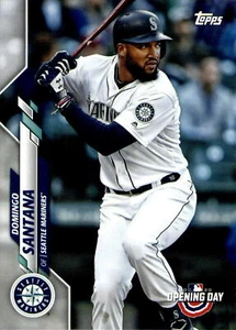 2020 Topps Opening Day #8 Domingo Santana Seattle Mariners Card Baseball MLB - Picture 1 of 1