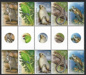 2009 Australia SG#3247/51 Species at Risk gutter strip of 10 B mint MUH MNH - Picture 1 of 1