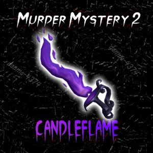 Murder Mystery 2 Candleflame - MM2 Godly - Foto 1 di 1