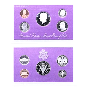 1990-S Proof Set United States US Mint Original Government Packaging Box - Picture 1 of 1