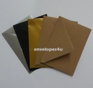 Buste colorate C5 152 x 216 mm (piccole) per carte A5 100 gsm artigianali GRATIS UK P&P! - Foto 1 di 8