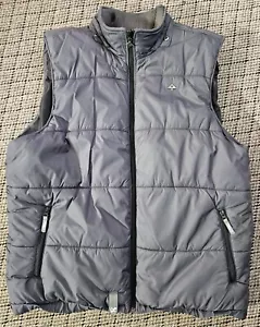 LRG Lifted Research Group Puffer Vest Men 3XL Gray Jacket Full Zip - Picture 1 of 9