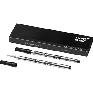MONTBLANC Tintenrollermine, M 2X1, Mystery Black (105158) - Bild 1 von 1