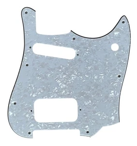 Parts Pickguard For Fender Squire Cyclone Style Guitar 4-Ply-WHITE PEARL - Picture 1 of 4