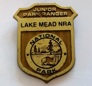 Lake Mead NRA National Park Badge Junior Park Ranger Pin Plastic Jr - Picture 1 of 2