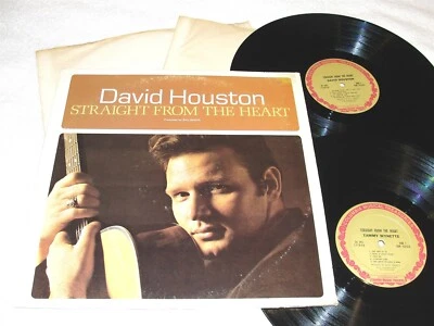 Tammy Wynette, David Houston "Straight From The Heart" 1970's,2-LP's, Nice VG++! Foto 1 de 2