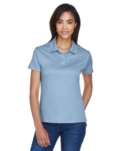 Polo Devon & Jones Pima-Tech™ Jet Piqué para dama - azul pizarra - talla mediana - Imagen 1 de 4