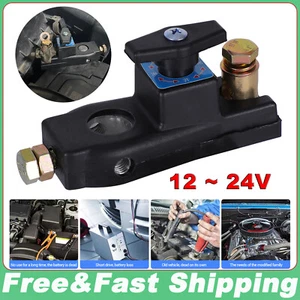 Interruptor de corte aislador de desconexión de batería de coche universal 12-24V terminal de batería - Imagen 1 de 10