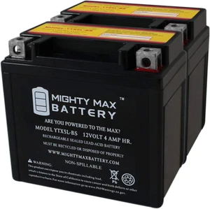 YTX5L-BS SLA Battery for Polaris 110 Outlaw 2017-2 Pack - Picture 1 of 6