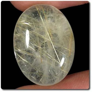 Quartz Rutile. 17.25 cts. Brazil - Picture 1 of 1