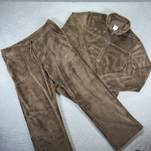 Vintage Patagonia Plush Synchilla Marsupial Set Womens (Jacket-L) (Pants-M) - Picture 1 of 19