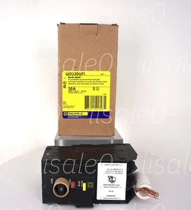 SQUARE D QO330GFI 3 POLE 30 A GROUND-FAULT CIRCUIT BREAKER NEW QTY - Picture 1 of 1