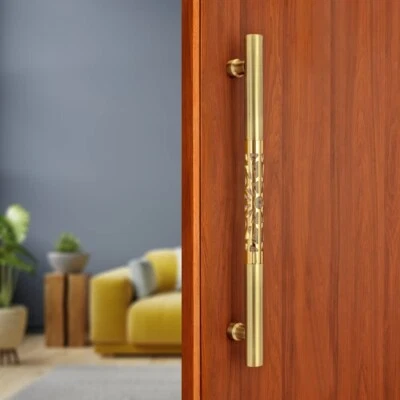 18 Inch Stainless Steel Antique Finish Main Door Handle Wooden/Glass Door Handle - Image 1 of 4