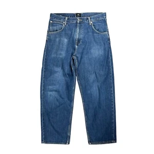 Edwin Tyrell Pant Baggy Blue Denim Jeans Relaxed Men's Size 32 - Picture 1 of 9