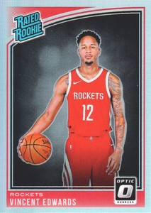 2018-19 Donruss Optic Basketball Holo Silver #165 Vincent Edwards