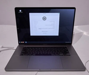MacBook Pro 2019 A2141 Touchbar 16" i7-9750 @2.60Ghz 64GB RAM 1TB:ERRORE: 2003F - Foto 1 di 8