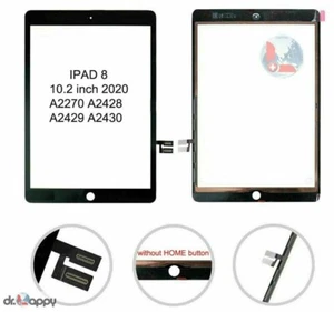 Touch Screen Digitizer Glass For iPad 8 A2270 A2428 A2429 A2430 2020 8th Gen - Picture 1 of 5