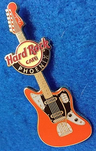PHOENIX USA HRC BROWN 6 STRING FENDER GUITAR SERIES 2011 Hard Rock Cafe PIN LE - Picture 1 of 1