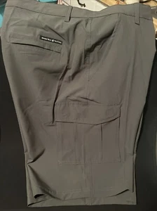 Talla 48 - Pantalones Cortos de Carga Grandes Beverly Hills Polo Club Para Hombre Gris Elastizado - Imagen 1 de 4