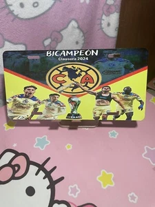 Matrícula personalizada sublimada Club América Bicampeón. - Imagen 1 de 2