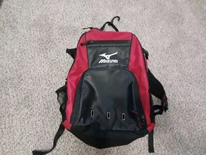 Mizuno Organizer G4 Bat Backpack Baseball Softball Sports Black Volleyball - Picture 1 of 9