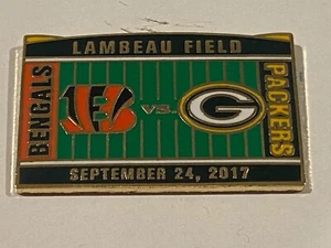 Green Bay Packers Game Day Pin vs Cincinnati Bengals 24. September 2017 24.09.17 - Bild 1 von 1