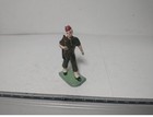 Figur Soldat Aus Aluminiumblei Antik Quiralu Vintage Nr. 5