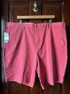 NWT Polo Ralph Lauren Classic Fit Stretch 9" RED Twill Shorts Men’s Size 42 - Picture 1 of 11