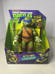 Teenage Mutant Ninja Turtles Nickelodeon Battle Shell Leonardo Action Figure - Picture 1 of 6