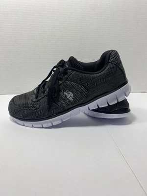 Zapatos para mujer U.S. Polo Association, talla 8, negros, usados Foto 1 de 4