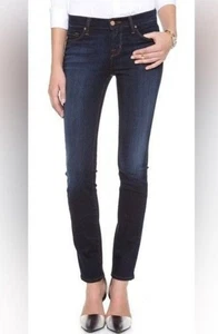 J Brand Skinny Jeans 26 Low Rise Palisade Dark Wash Denim Blue - Picture 1 of 8