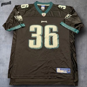 Reebok NFL Football Philadelphia Eagles Brian Westbrook #36 Jersey Black Mens XL - Picture 1 of 11