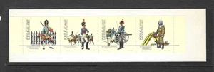 PORTUGAL MNH 1985 MILTARY UNIFORMS BOOKLET SCOTT 1616a - Picture 1 of 1