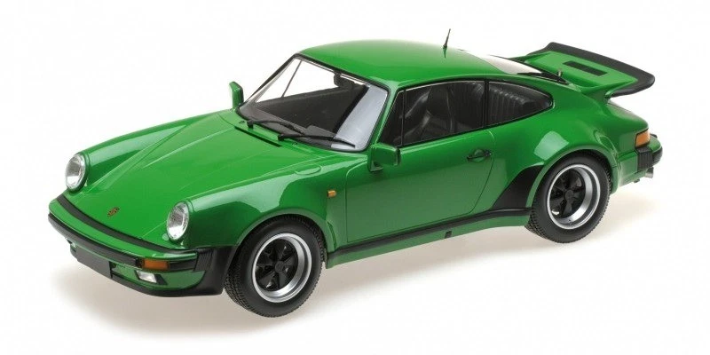 ,MINICHAMPS, PORSCHE 911 Turbo 1977 Verde metalizado, 1/12, MNC125066102 - Imagen 1 de 1
