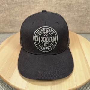 Dixxon Flannel Co Hat Snapback Black Mesh Work Hard Stay Humble OSFA - Picture 1 of 10